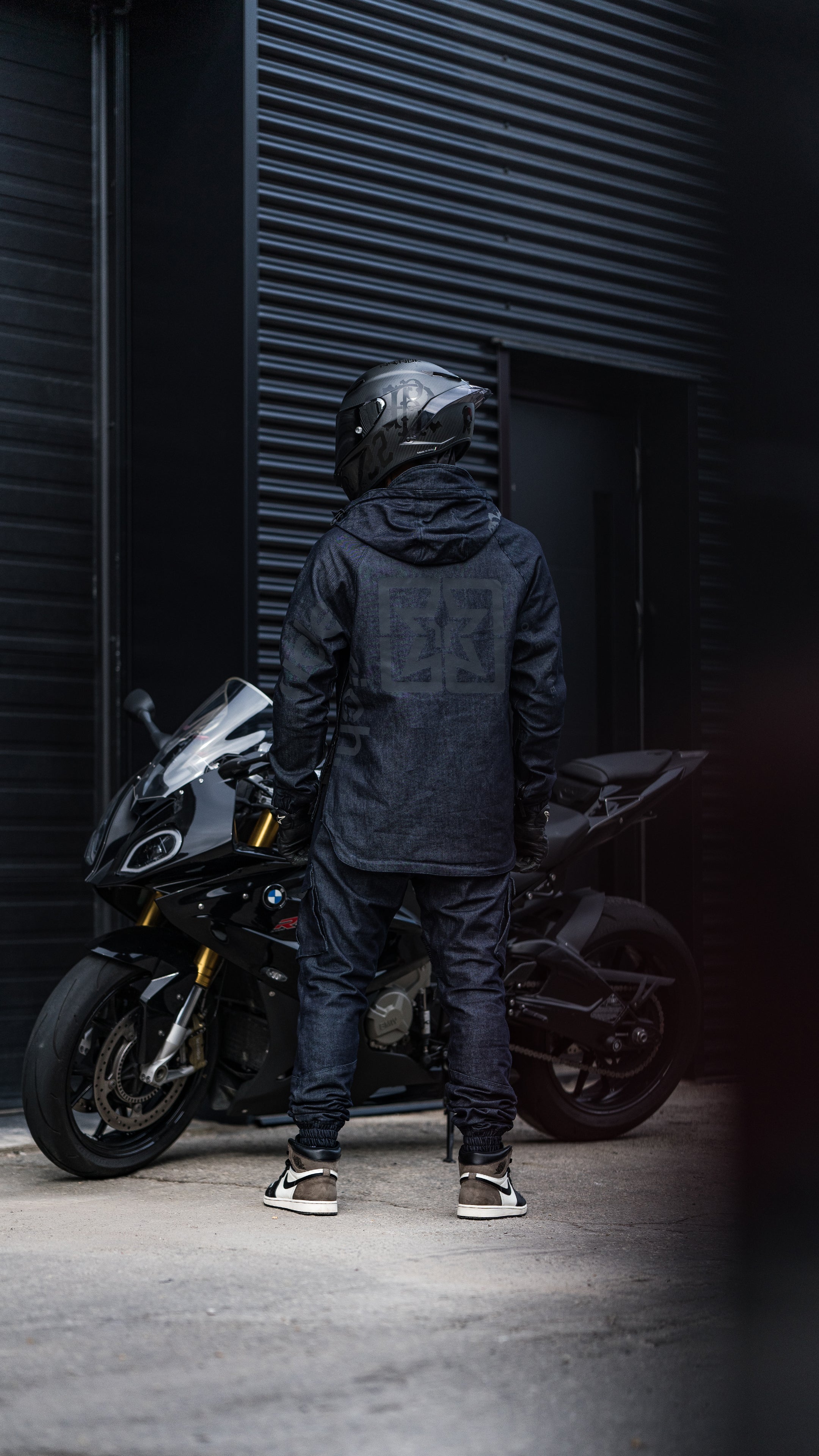 Concord™ Armoured Denim Anorak Jacket {The Message V2/Raw Indigo}