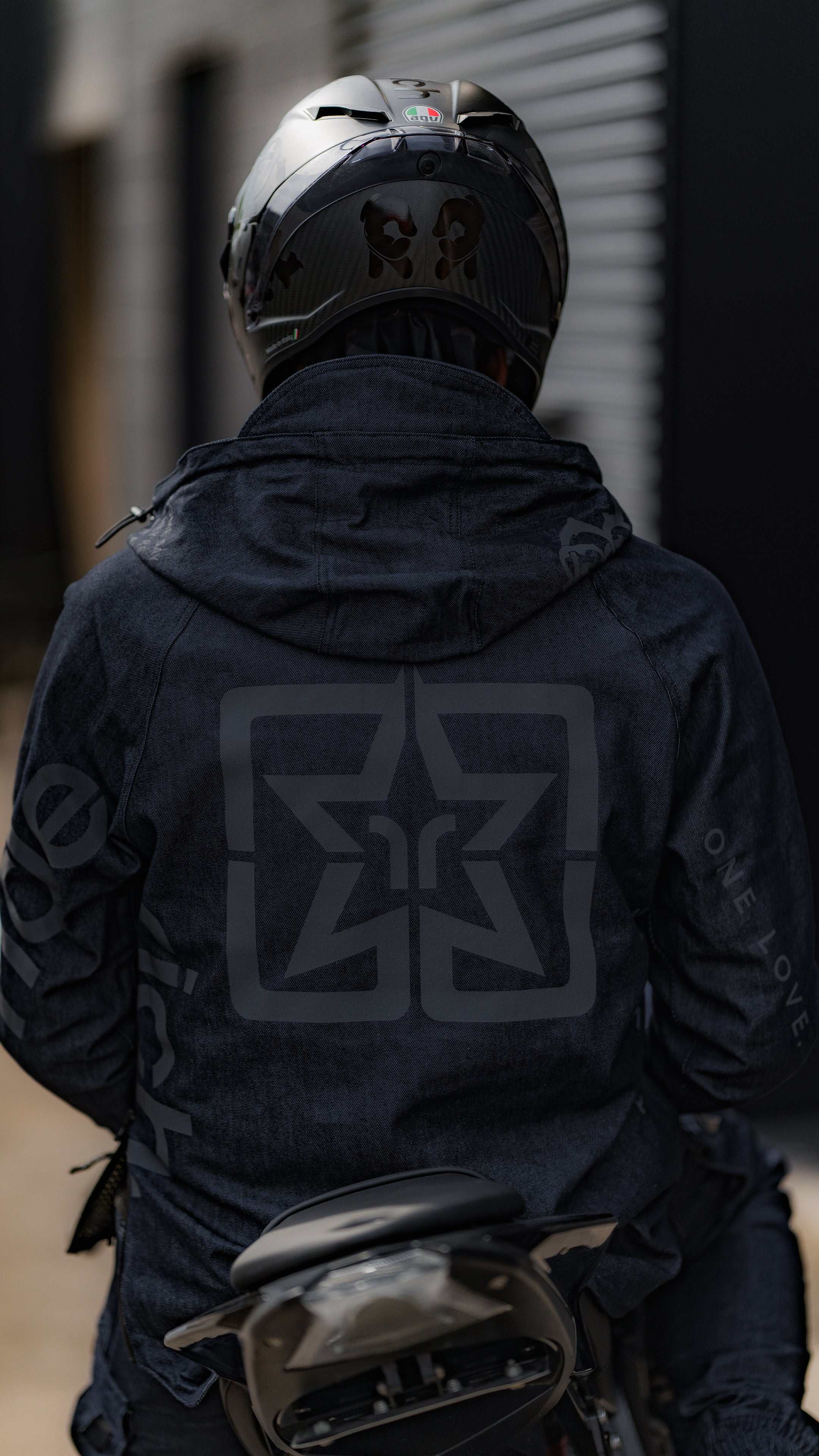 Concord™ Armoured Denim Anorak Jacket {The Message V2/Raw Indigo}