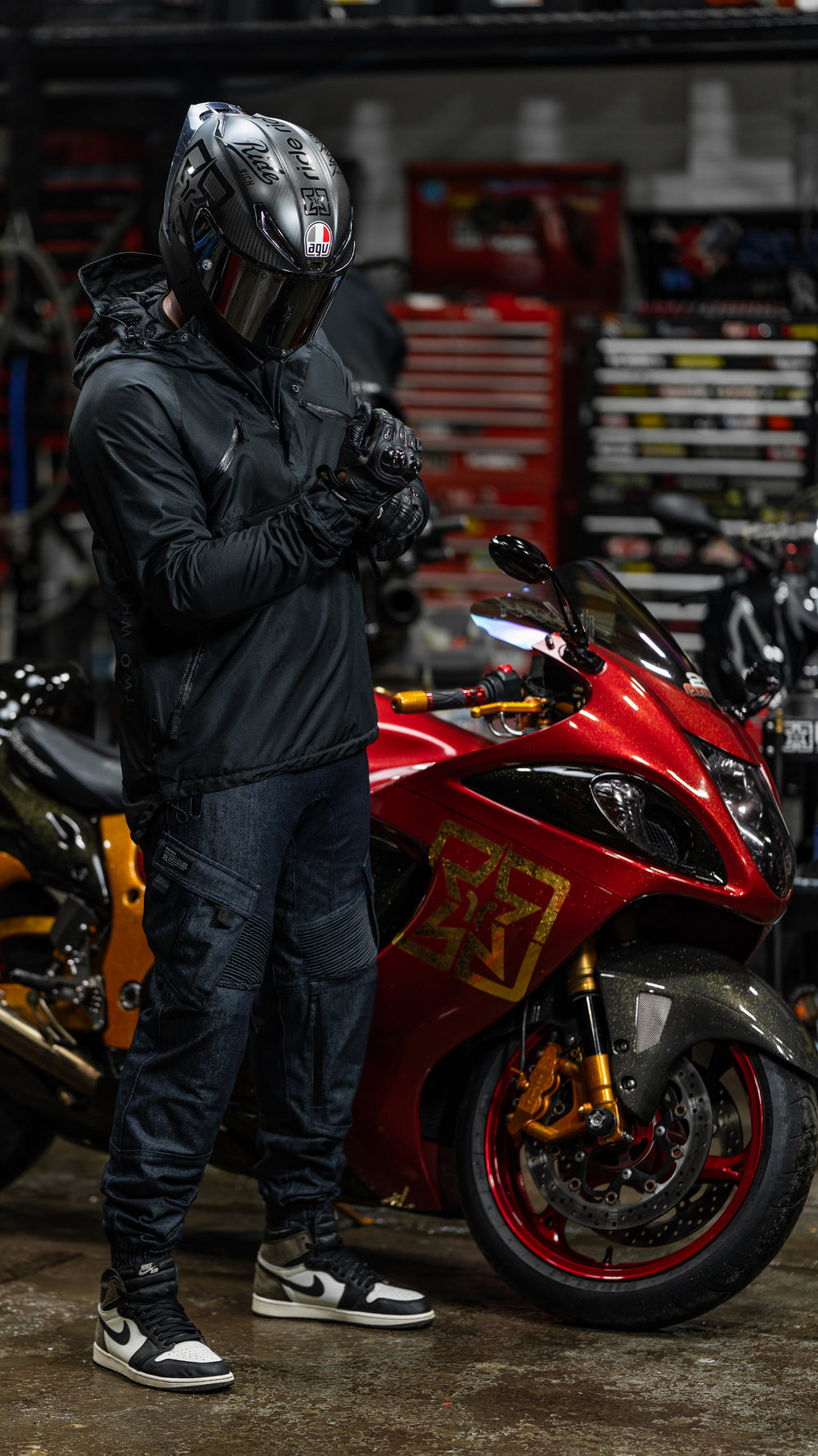 Concord™ Armoured Anorak Jacket {The Message V2/Black}