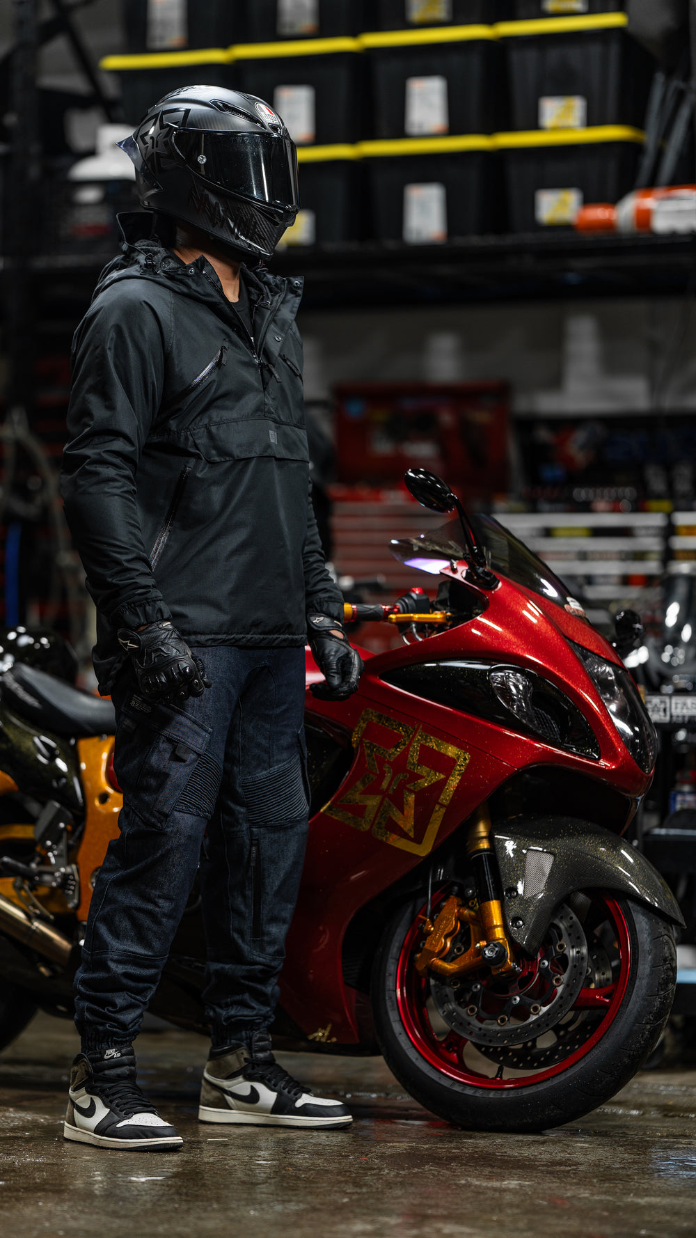 Concord™ Armoured Anorak Jacket {The Message V2/Black}