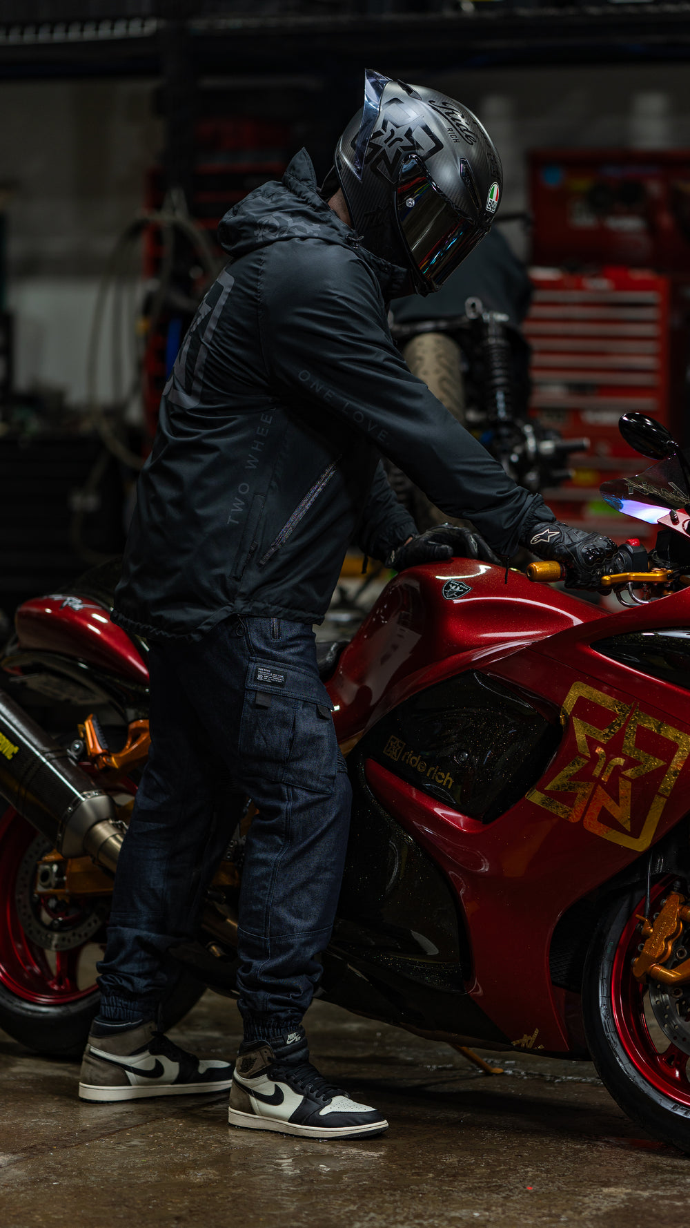 Concord™ Armoured Anorak Jacket {The Message V2/Black}