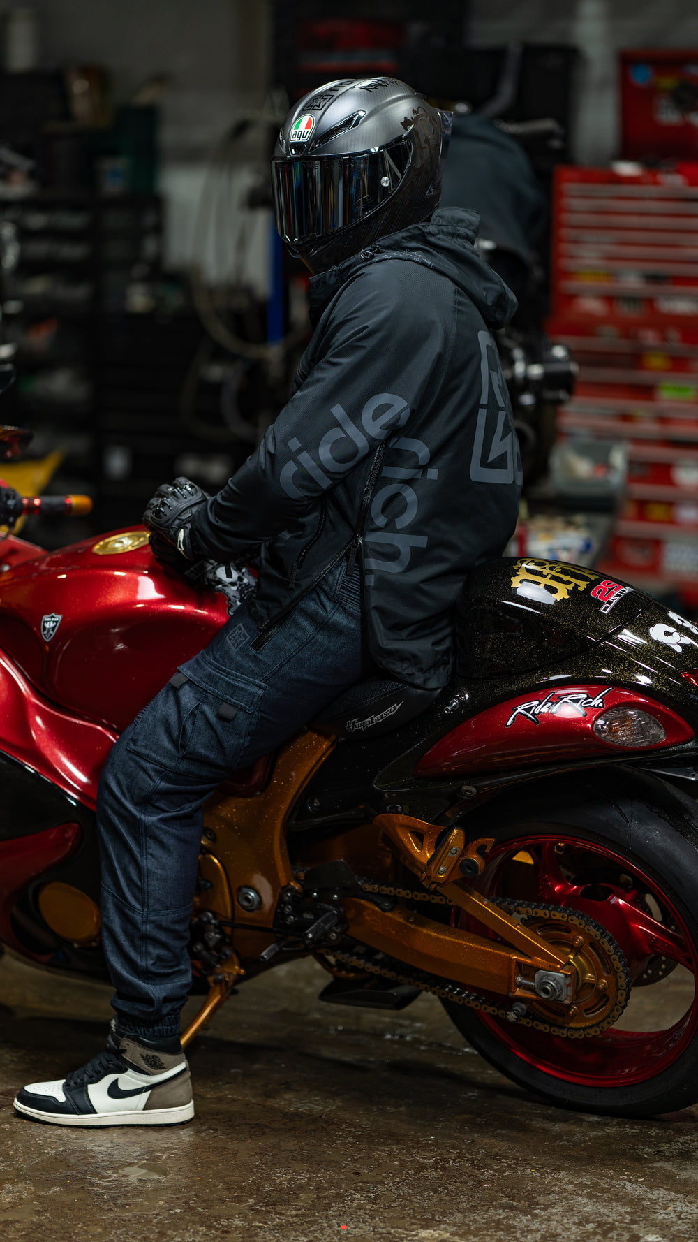 Concord™ Armoured Anorak Jacket {The Message V2/Black}