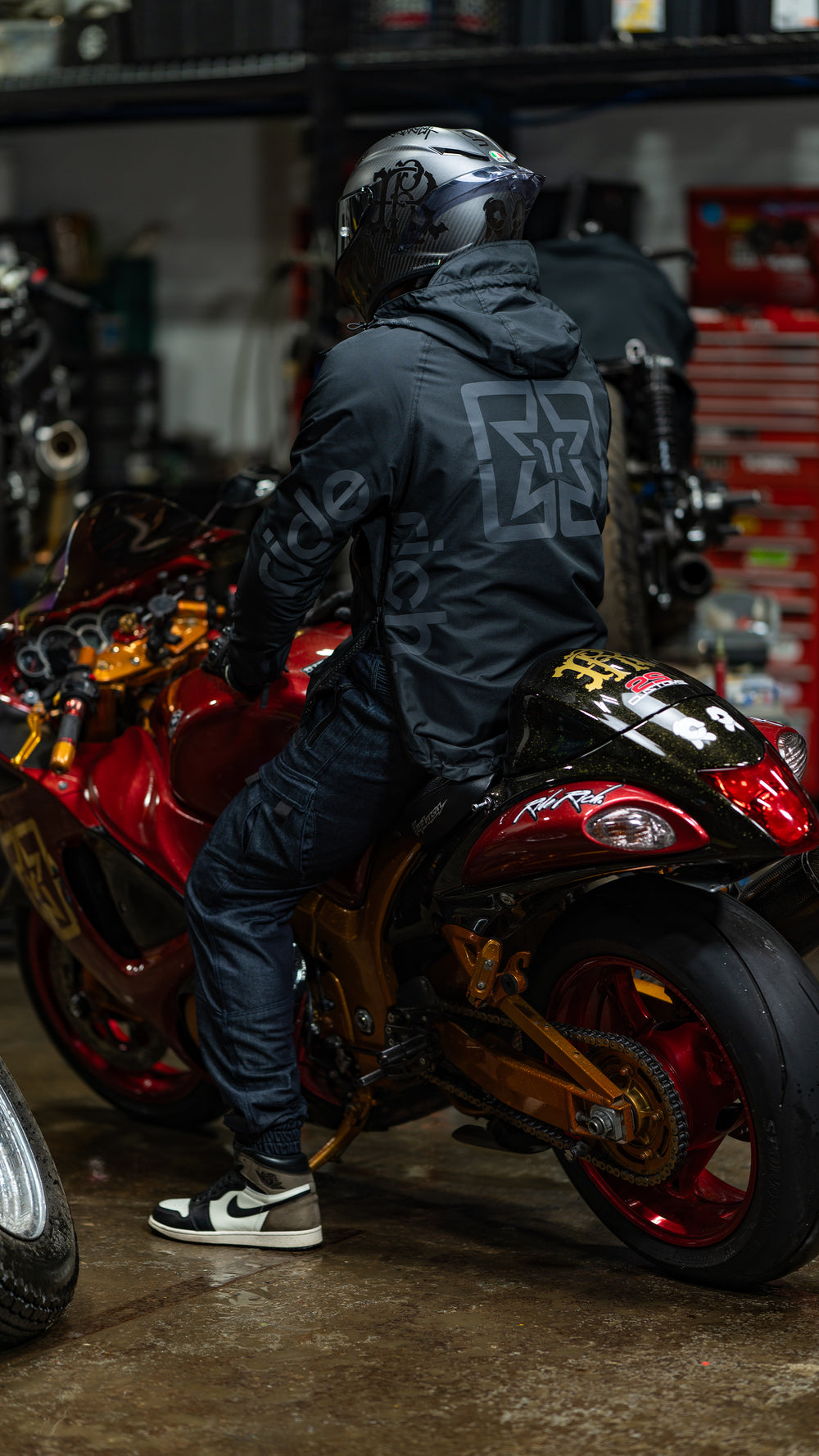 Concord™ Armoured Anorak Jacket {The Message V2/Black}