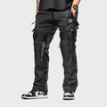 Unit 16™ V2.Flow™ Mesh Armoured Cargo Motorcycle Pants {Black}