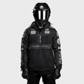 Concord™ V2.Flow™ Mesh Armoured Anorak Motorcycle Jacket {RR GP/Black}