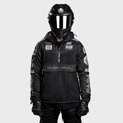 Concord™ V2.Flow™ Mesh Armoured Anorak Jacket {RR GP/Black}