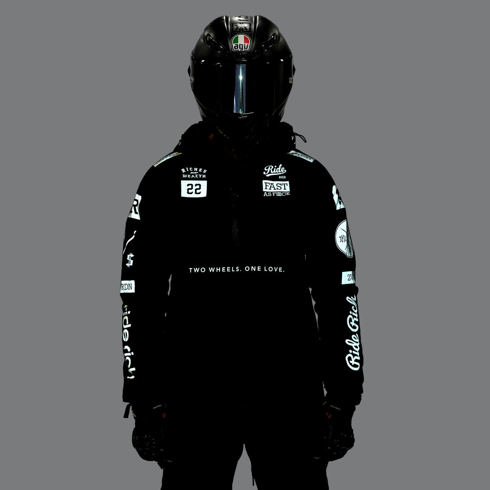 Concord™ V2.Flow™ Mesh Armoured Anorak Jacket {RR GP/Black}