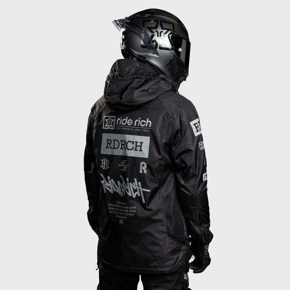 Concord™ V2.Flow™ Mesh Armoured Anorak Jacket {RR GP/Black}