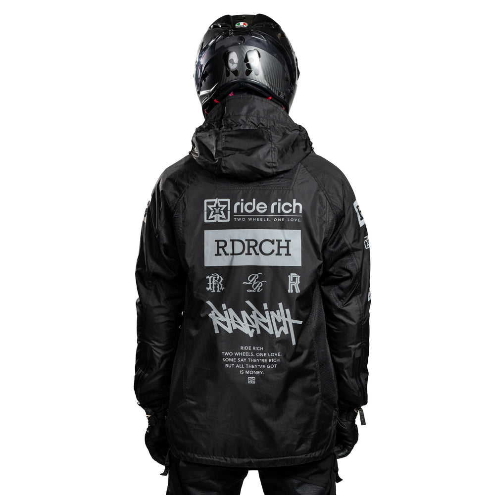 Concord™ V2.Flow™ Mesh Armoured Anorak Jacket {RR GP/Black}