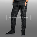 [Pre-Sale // Backorder] Unit 16™ Armoured Denim Cargo Motorcycle Joggers {Black}
