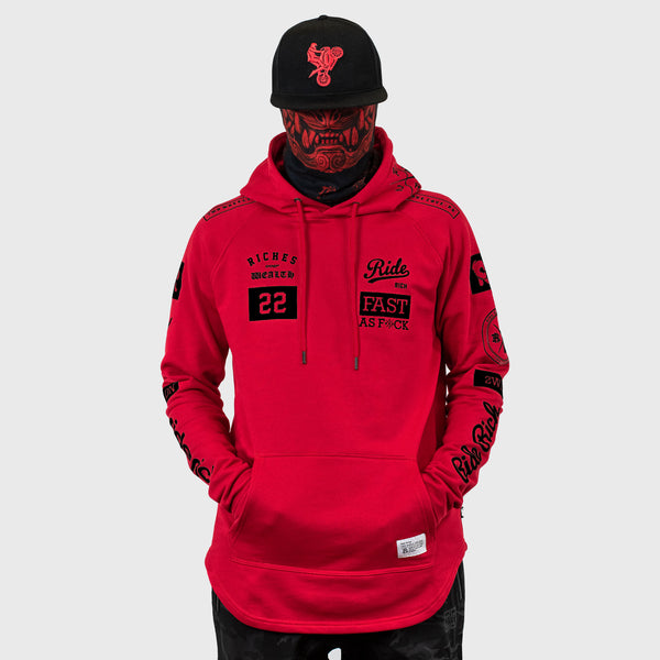 トップス MASSES PORKCHOP SWEAT HOODED FLING WHEEL RR-GP-Scoop-Pullover-Hoodie-
