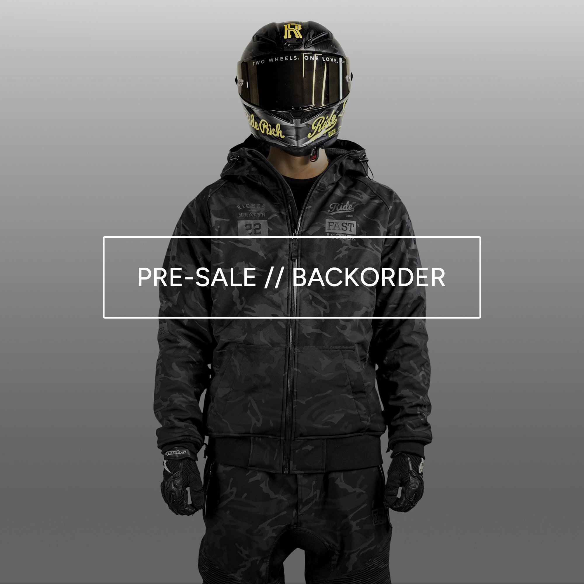 [Pre-Sale // Backorder] Regency™ Armoured Softshell Motorcycle Jacket {RR GP/Black Camo}