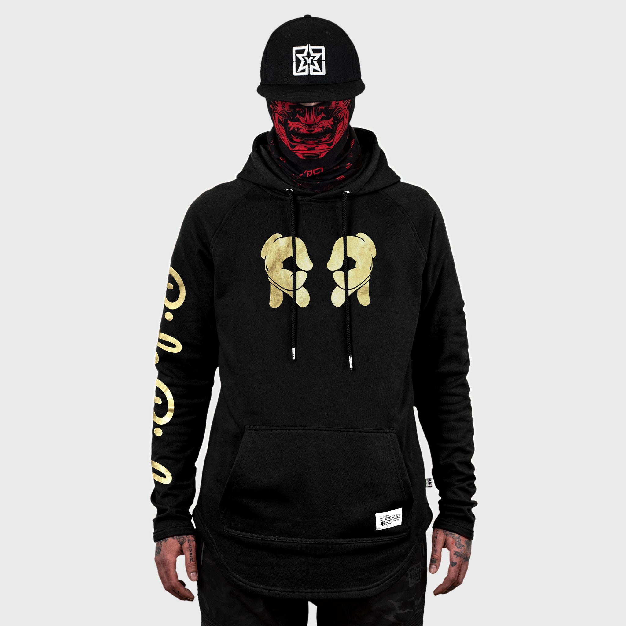 [Pre-Sale // Backorder] Rep Life On Two Scoop Pullover Hoodie {Gold on Black}