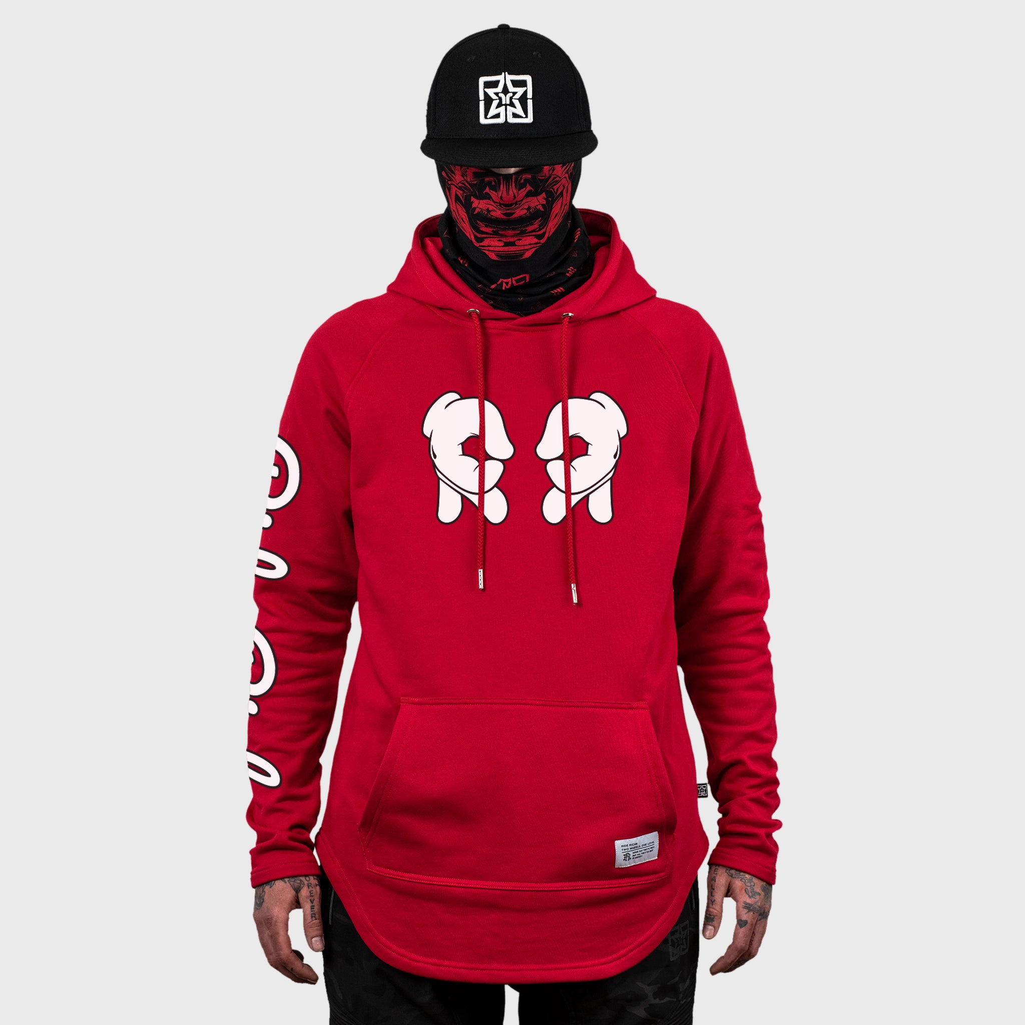 [Pre-Sale // Backorder] Rep Life On Two Scoop Pullover Hoodie {Red}