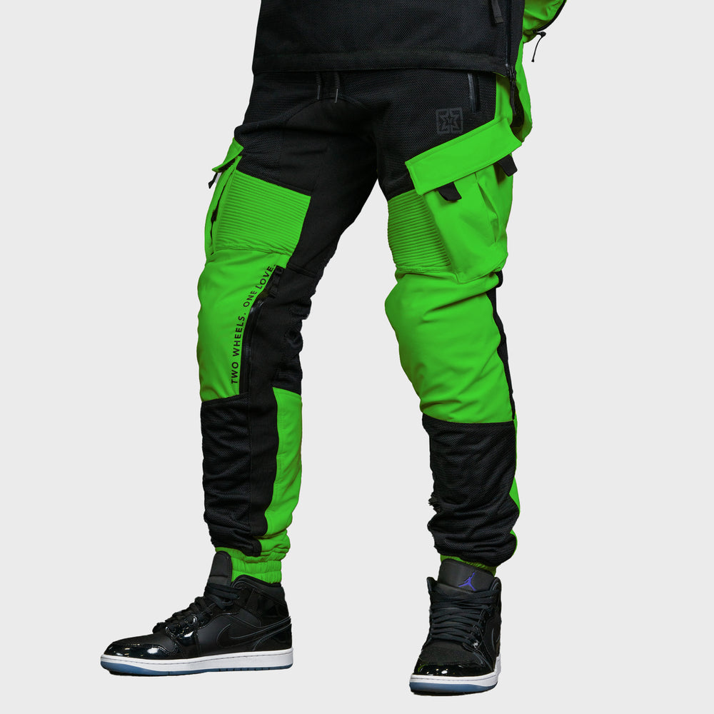 Unit 16™ V2.Flow™ Mesh Armoured Cargo Joggers {Green}