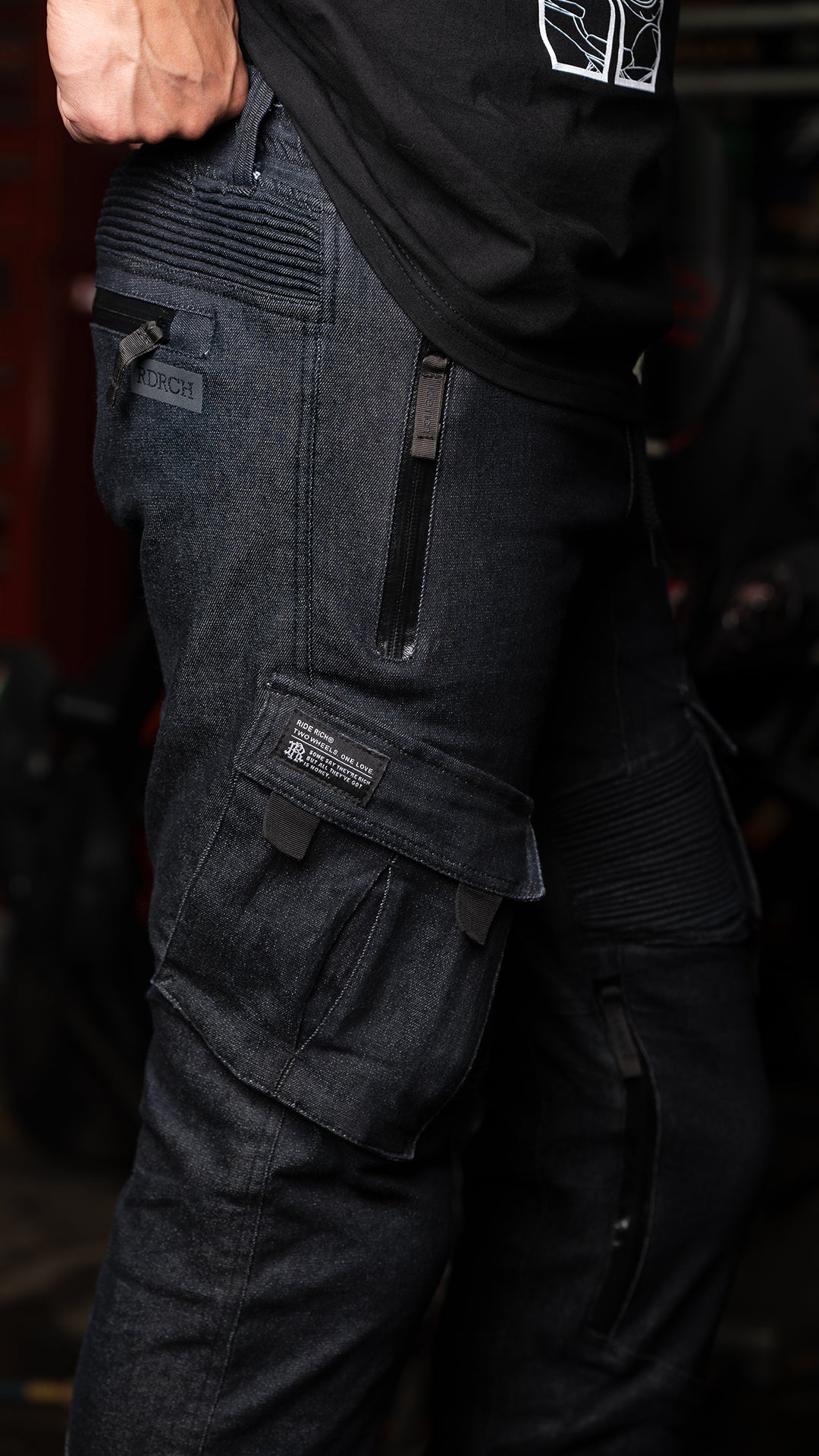 【in a row】Connect cargo banding pants in a row】Connect cargo banding pants (IN A ROW/パンツ