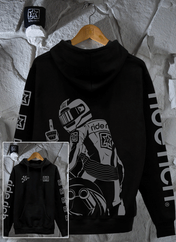 Pursuit of Happiness Pullover Hoodie {3M Reflective Ink}