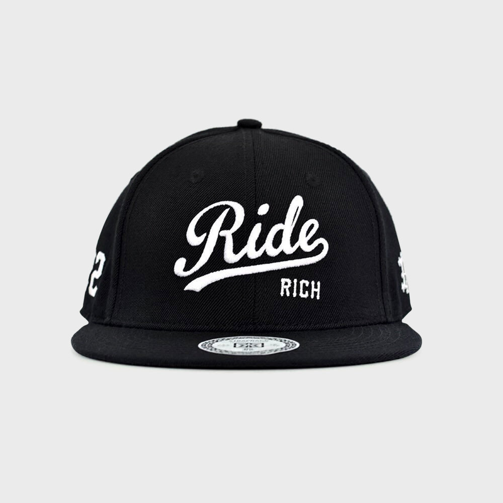 RR Squad Snapback {White on Black}