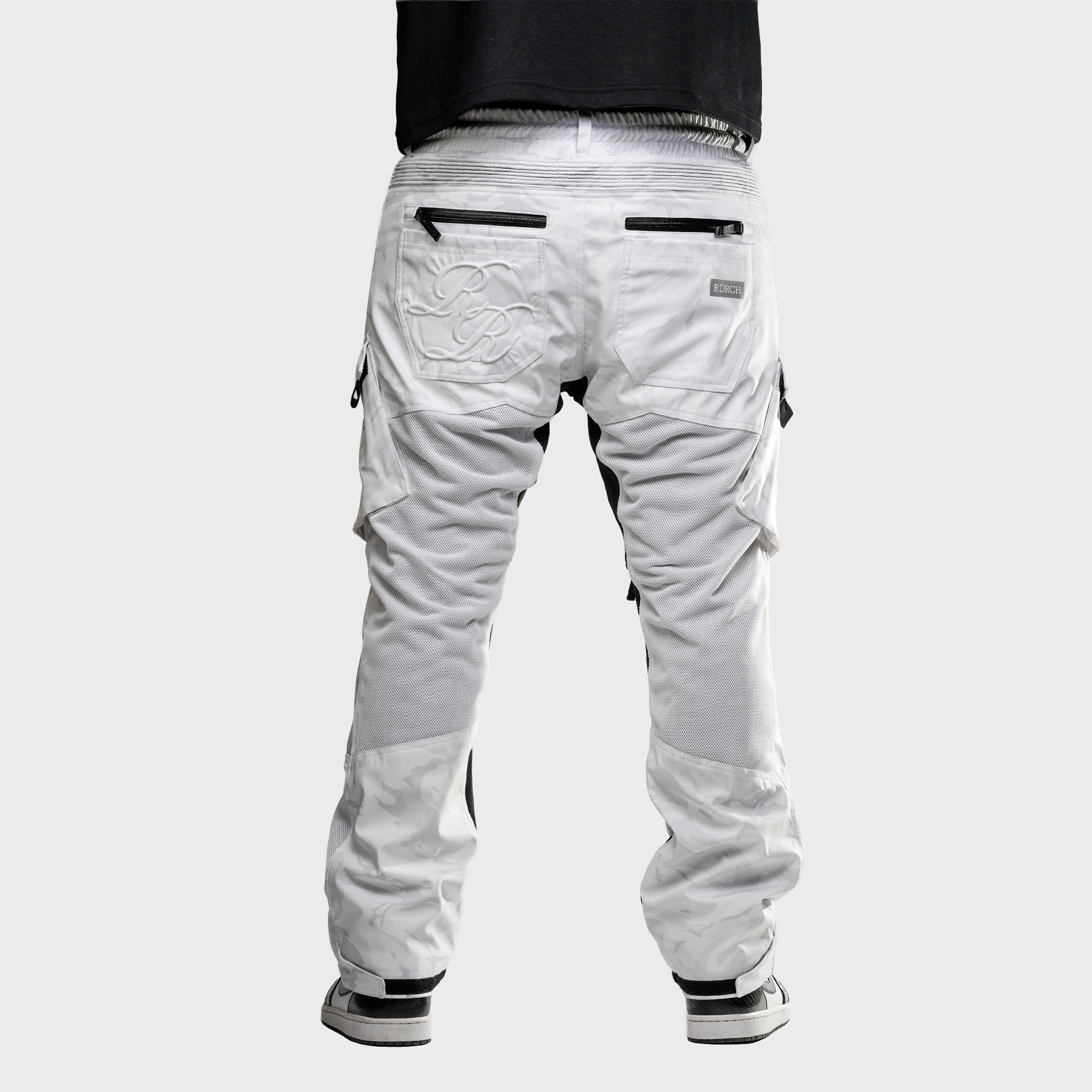 Unit 16™ V2.Flow™ Mesh Armoured Cargo Motorcycle Pants {Ghost Camo}