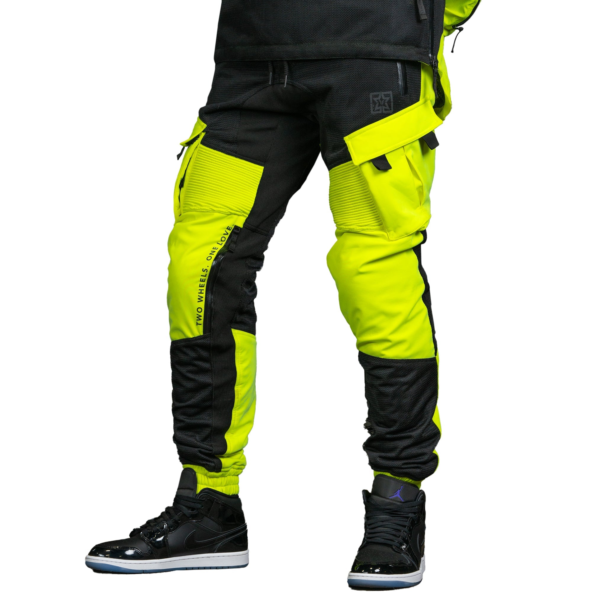 [Pre-Sale // Backorder] Unit 16™ V2.Flow™ Mesh Armoured Cargo Joggers {Hyper Yellow}
