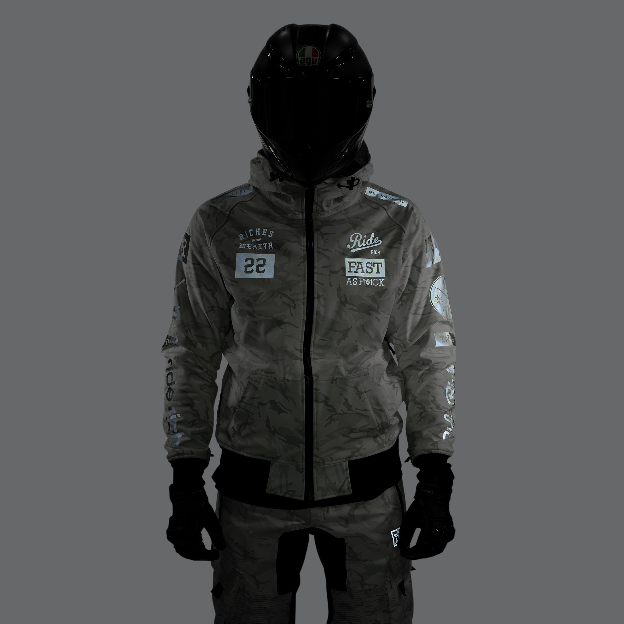 [Pre-Sale // Backorder] Regency™ Armoured Softshell Hooded Jacket {RR GP/Ghost Camo}