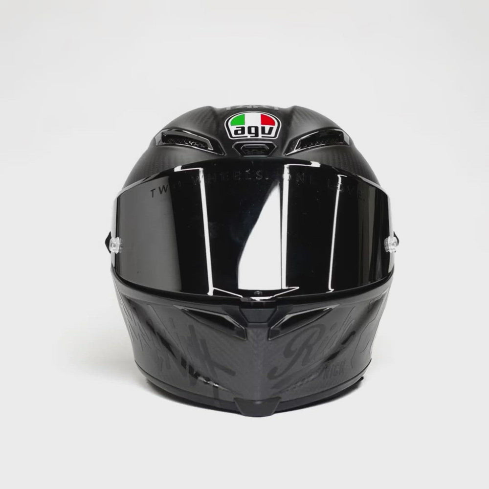 Reflective Ride Rich Helmet Vinyl Decal Kit - Custom Motorcycle Decals