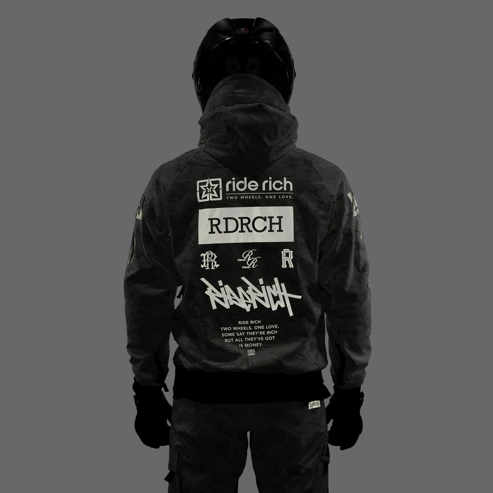 Regency™ Armoured Softshell Hooded Jacket {RR GP/Ghost Camo}