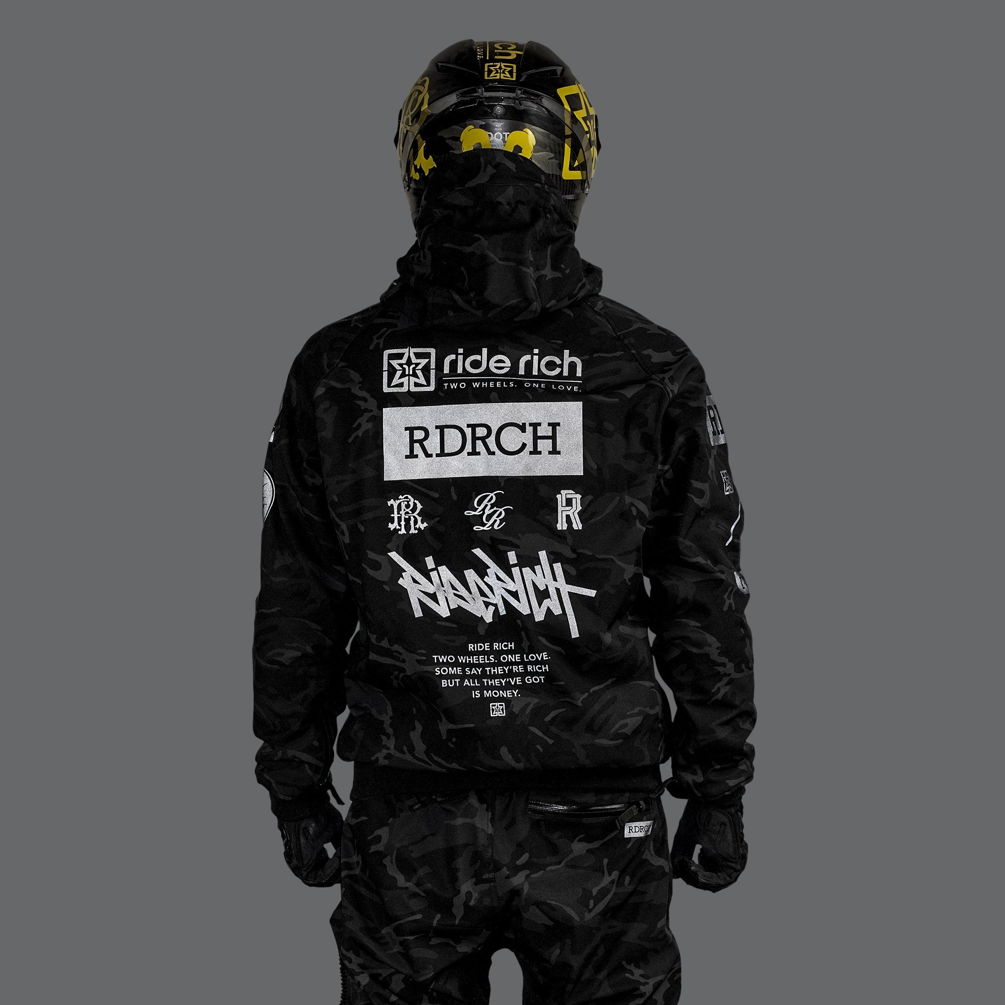 [Pre-Sale // Backorder] Regency™ Armoured Softshell Hooded Jacket {RR GP/Black Camo}