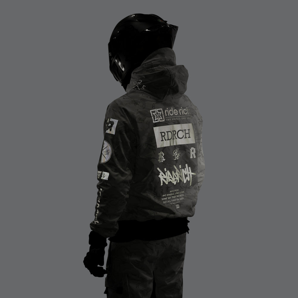 Regency™ Armoured Softshell Hooded Jacket {RR GP/Ghost Camo}