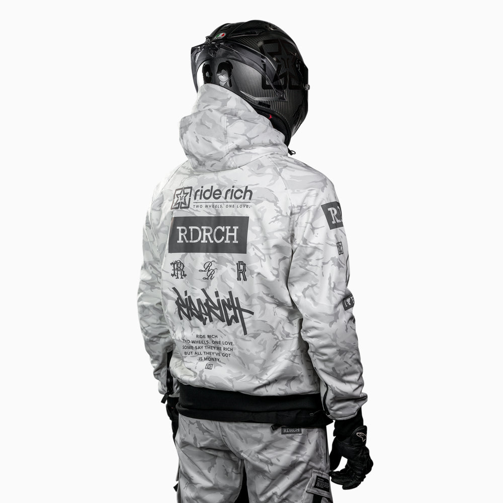 Regency™ Armoured Softshell Hooded Jacket {RR GP/Ghost Camo}