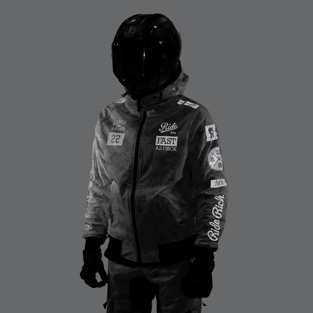 Regency™ Armoured Softshell Hooded Jacket {RR GP/Ghost Camo}