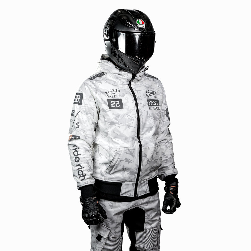 Regency™ Armoured Softshell Hooded Jacket {RR GP/Ghost Camo}