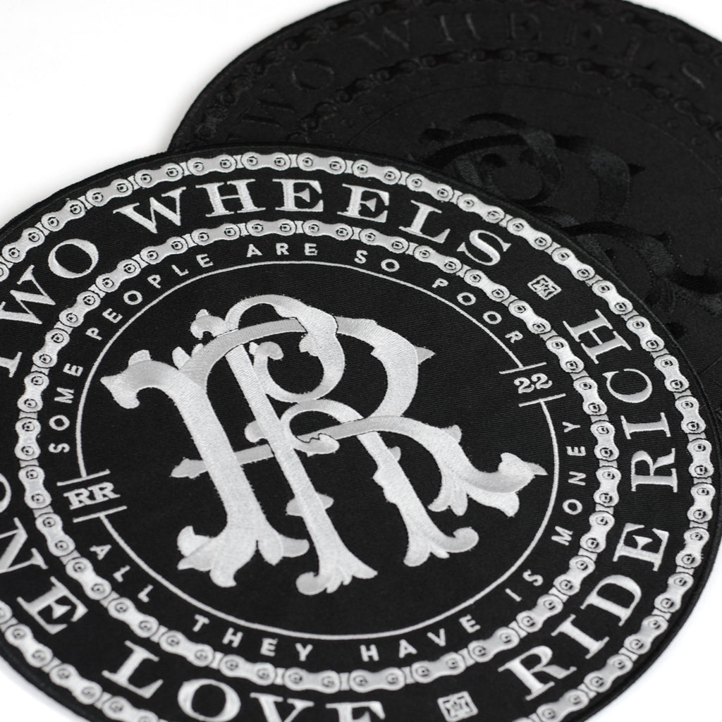 RR Filigree & Chains Embroidered Patch {XL}