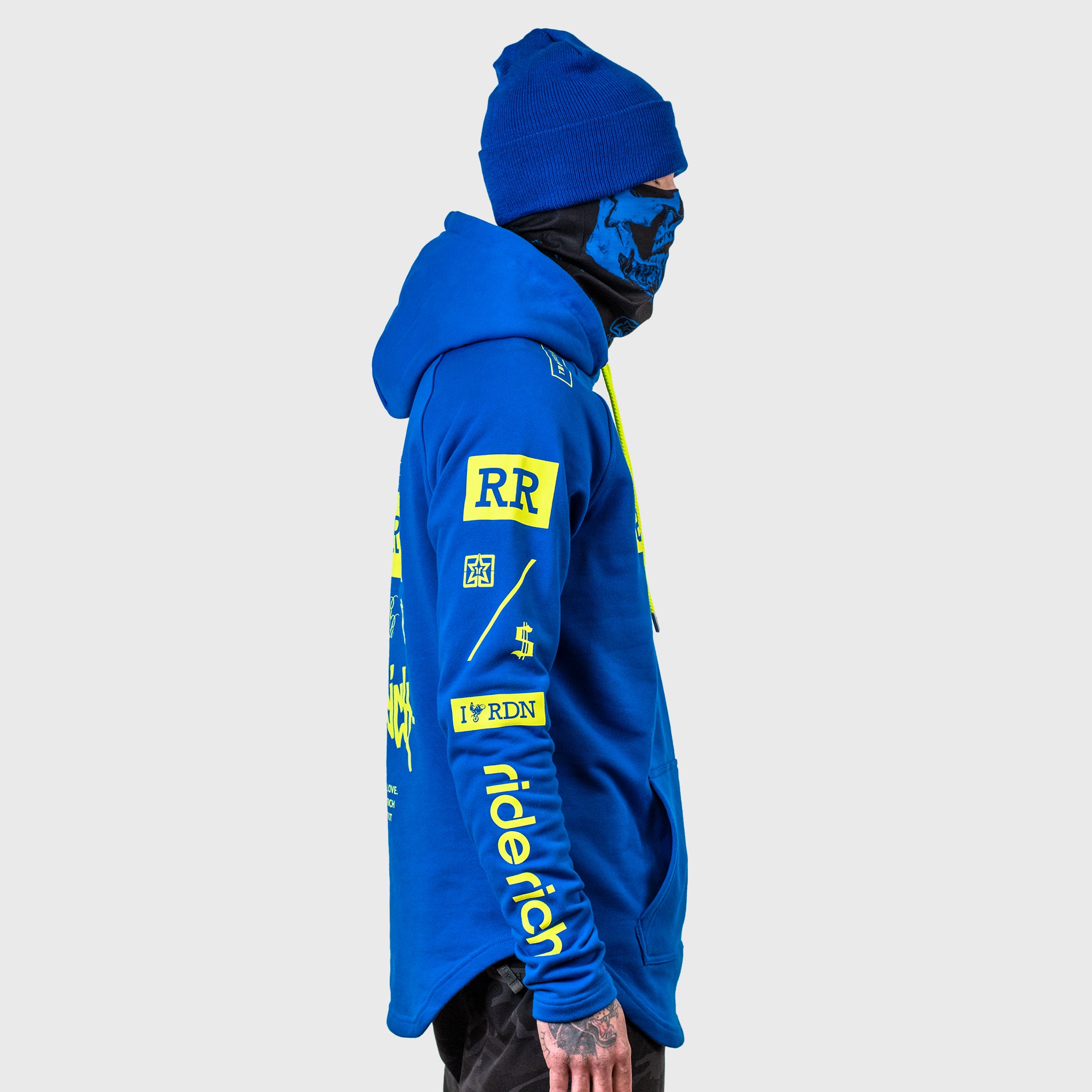 Blue & Yellow Hoodie