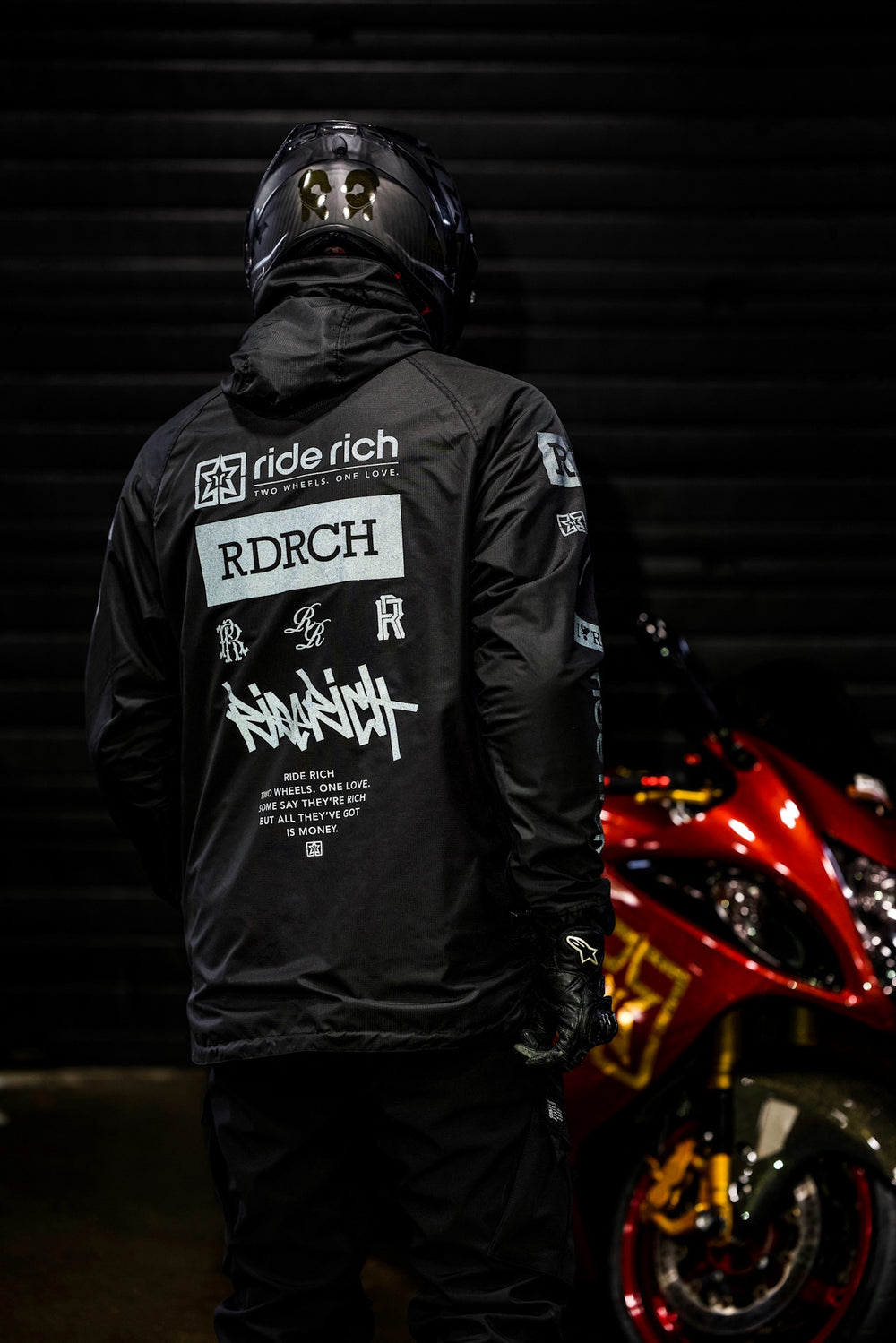 Concord™ Armoured Anorak Jacket {RR GP/Black}