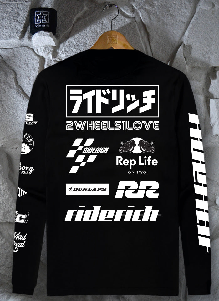 RR Racing L/S Tee {Black}