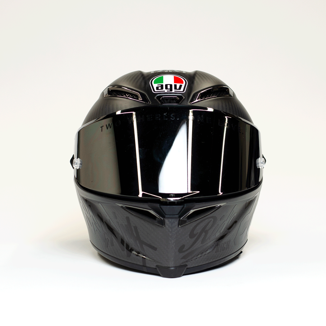bike helmet decals Reflective Ride Rich Helmet Vinyl Decal Kit