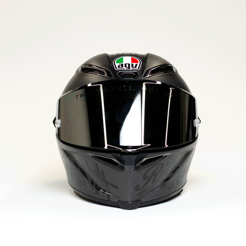 Reflective Ride Rich Helmet Vinyl Decal Kit