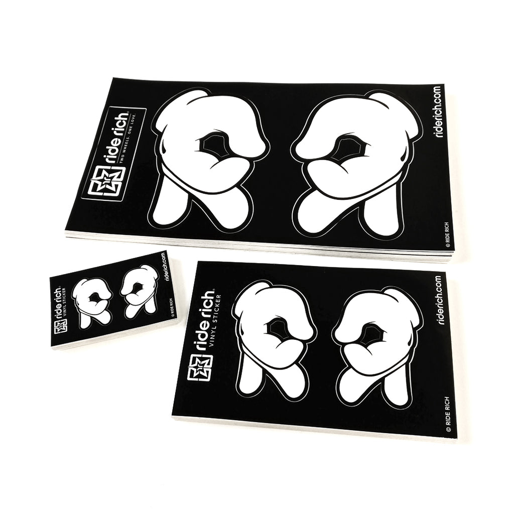 Rep Life On Two Vinyl Sticker {Large}