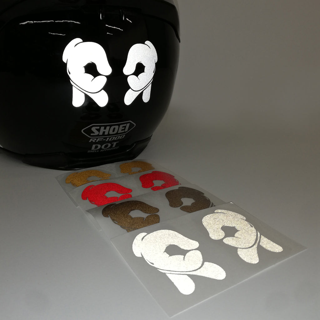 Reflective Rep Life On Two Vinyl Decal