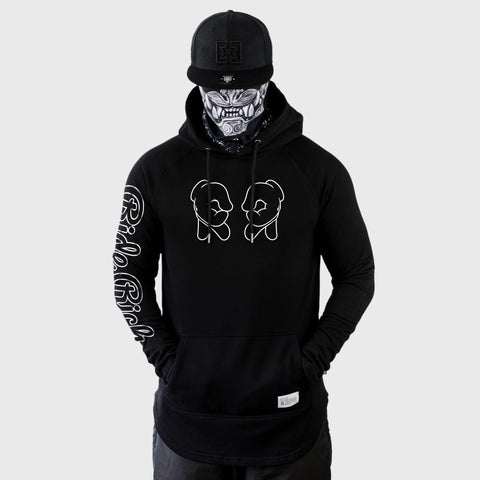 Rep Life On Two {Outline} Scoop Pullover Hoodie