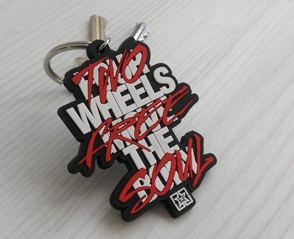 Ride Rich Ride Free Keychain View 4 - Motorcycle Accessories