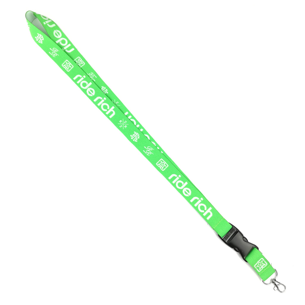 Ride Rich Lanyard {Green} 2