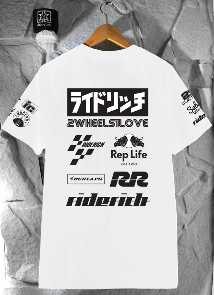 RR Racing Tee {White}
