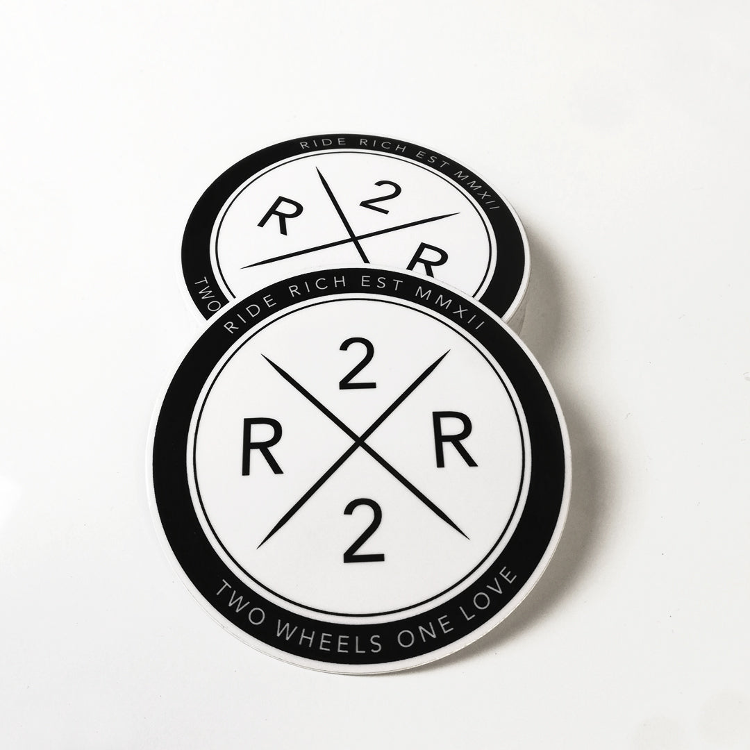 Ride Rich Official Seal Vinyl Sticker {Medium}