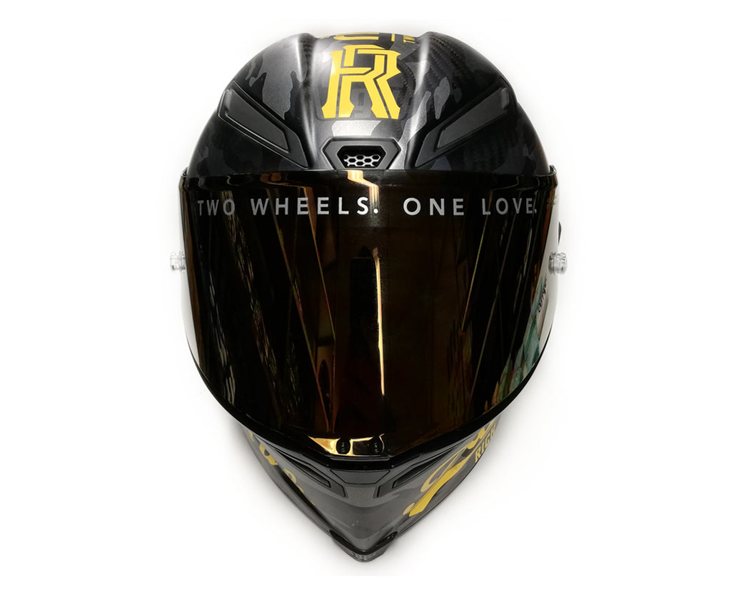 Two Wheels. One Love. Vinyl Decal