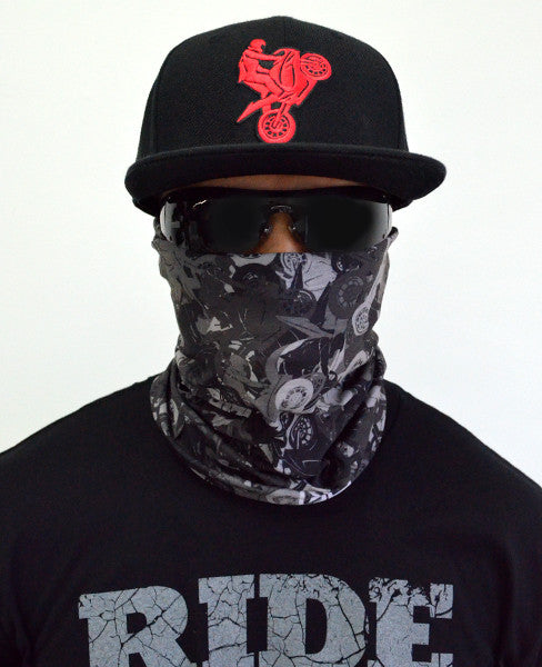 Rider Camo Rich Wrap {Grey}