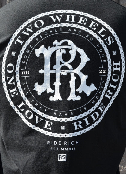 RR Filigree & Chains Tee View 6 - Motorcycle T-shirt