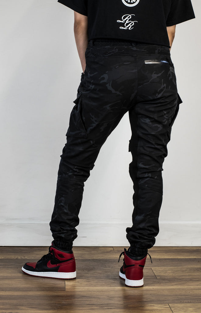 Unit 16™ Armoured Softshell Cargo Joggers {Camo} | Ride Rich