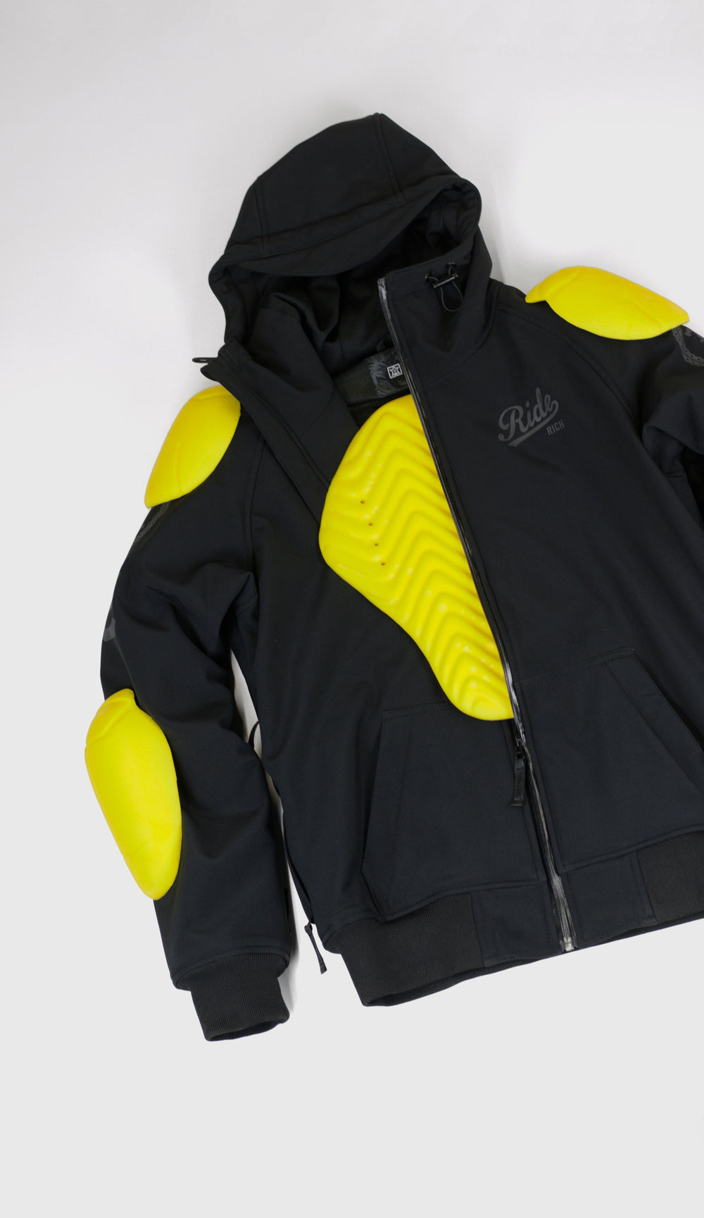 Regency™ Armoured Softshell Hooded Jacket {RR GP/Black}